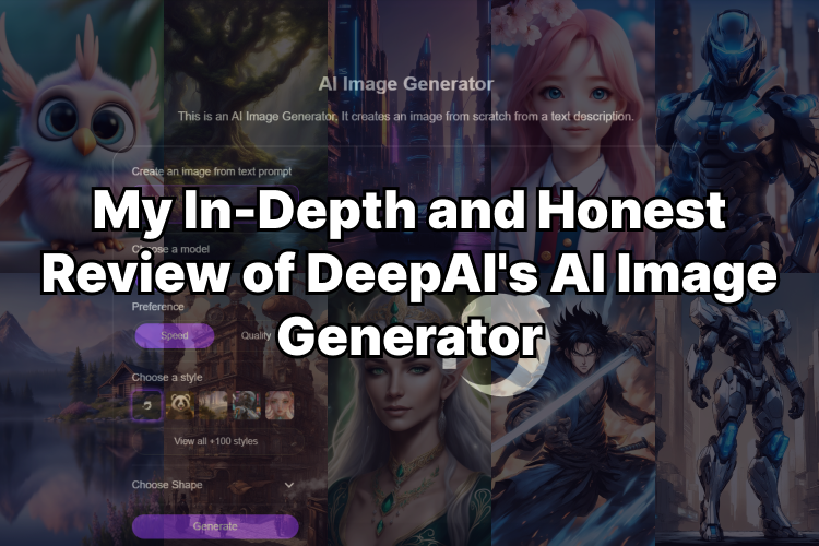 My In-Depth and Honest Review of DeepAI’s AI Image Generator
